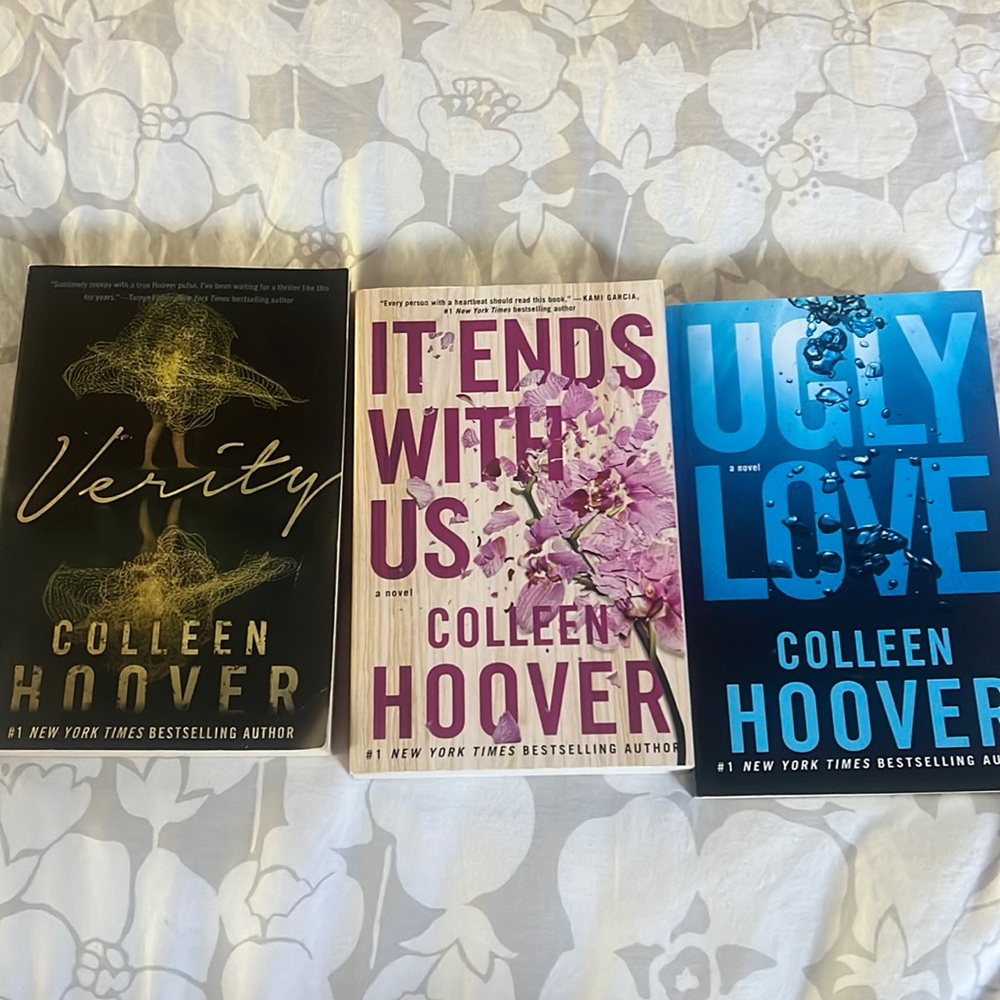 Colleen Hoover books (3)